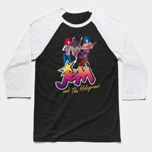 Jem and the holograms t-shirt Baseball T-Shirt